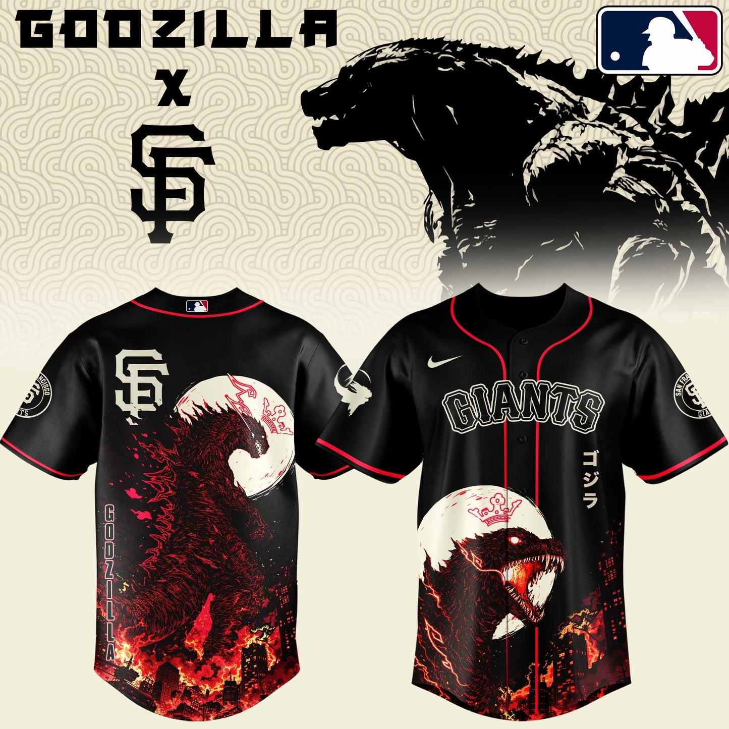 MLB x SF Monster Baseball Jersey HLP HLPHUONG