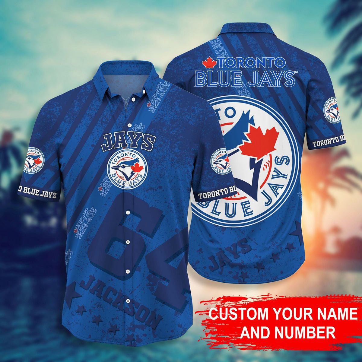 MLB x TOR Personalized Hawaiian Shirt HLP HLPHUONG