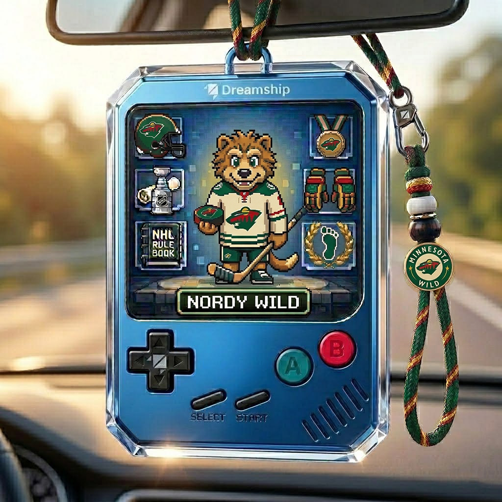 MW x Classic NHL Hockey Car Ornaments NAK TTT