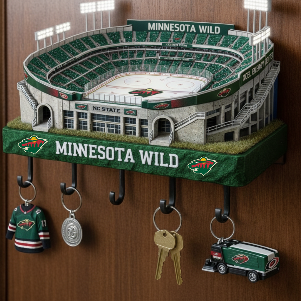 MW x NHL Decorative Wall Key Organizer NAK CTKT
