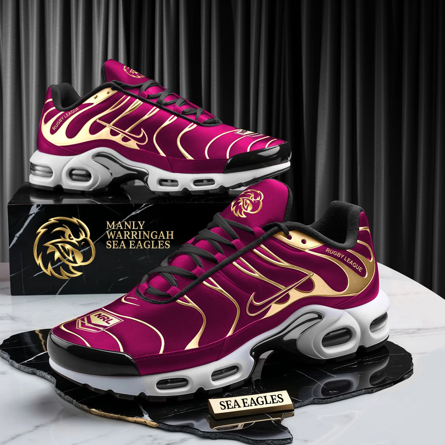 MWSE x NRL Premium Air Max Shoes DDT TTTZ