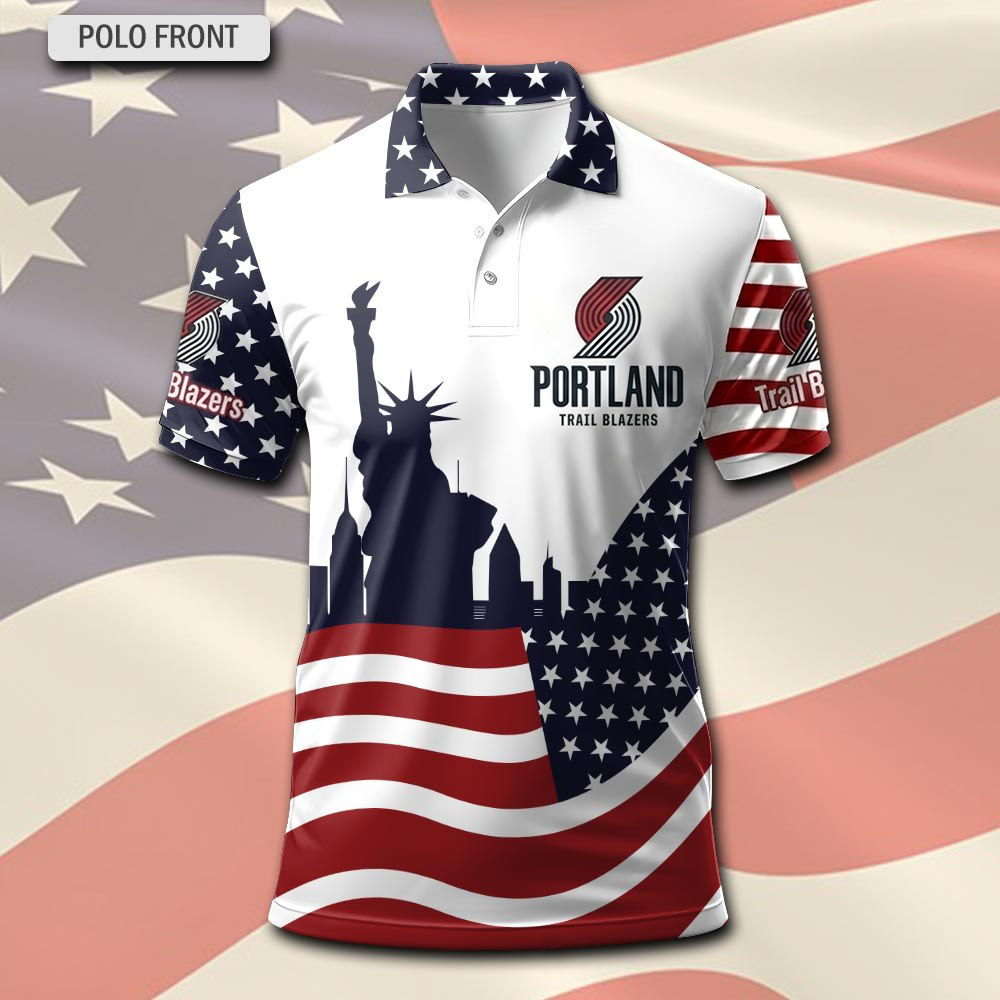 NBA x PTB America Premium Polo Shirt HLP LBN