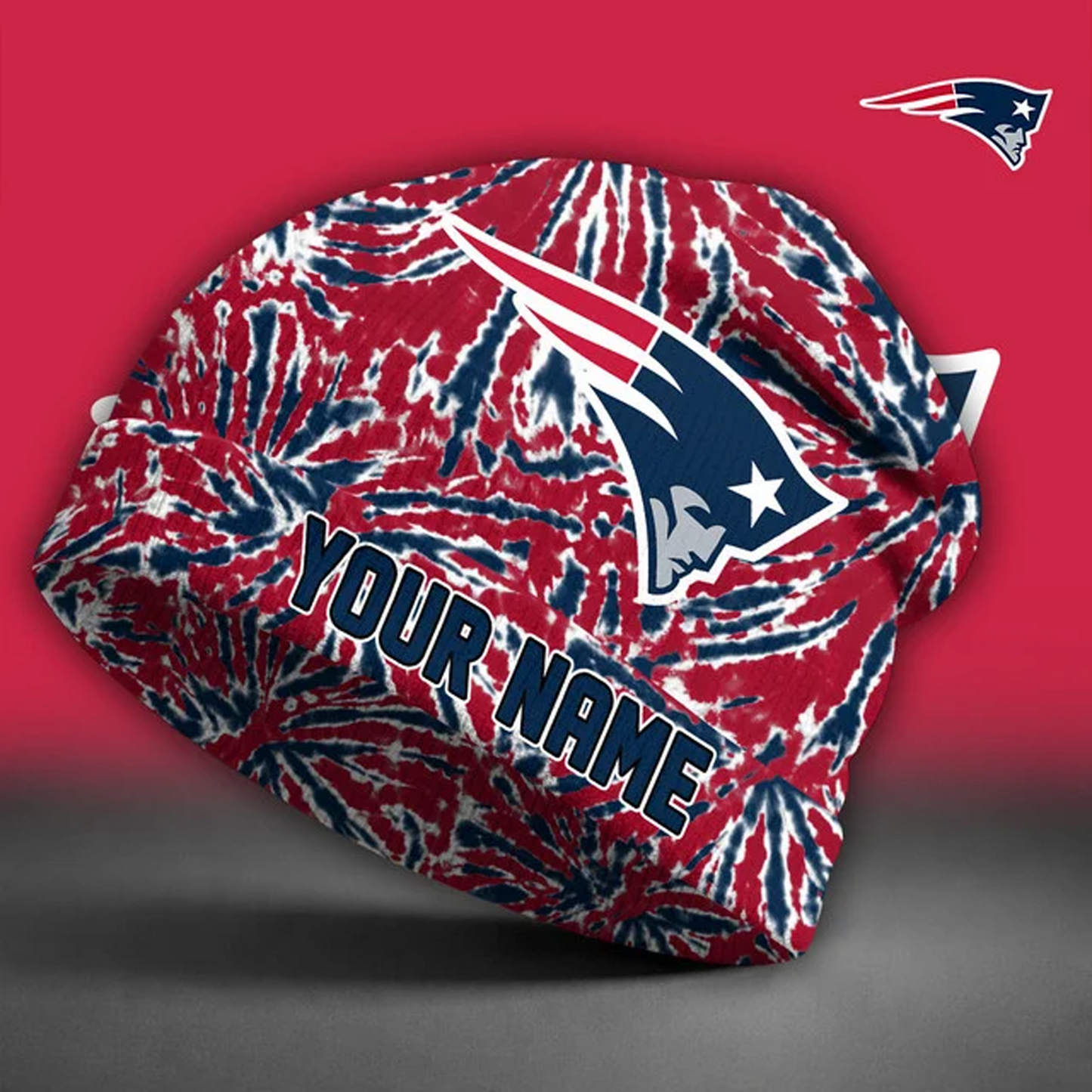 NE X NFL Beanie Hat Custom Name Gifts For Fans - Limited Edition NAK NHT