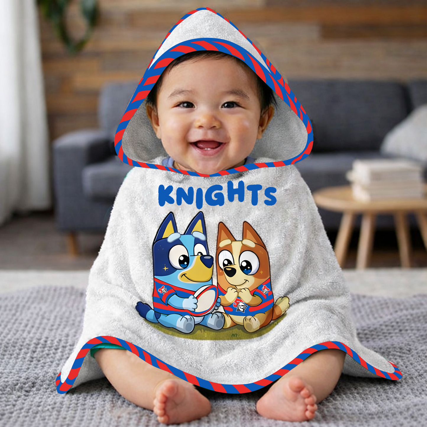 NEW x NRL Cute Baby Bath Hooded Towel NAK NHT