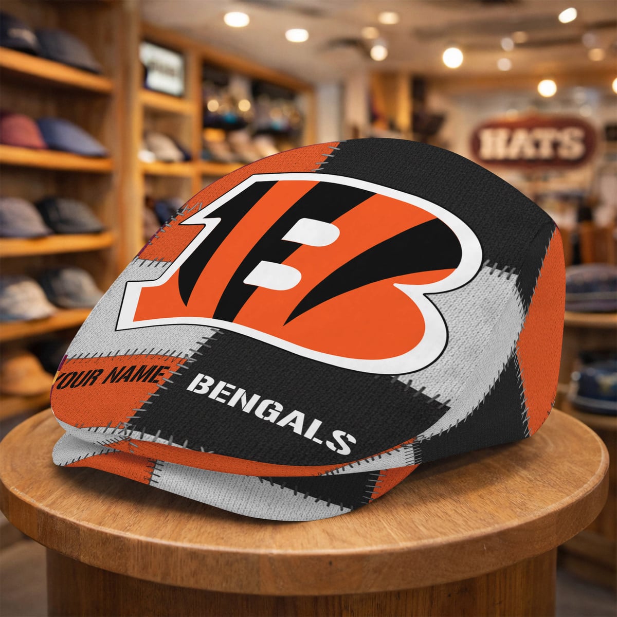NFL x CIN Custom Name Jeff Cap HLP HLPHUONG