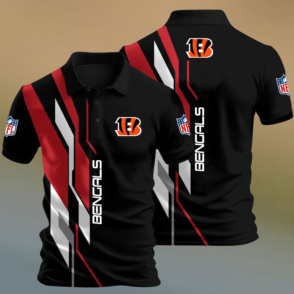 NFL x CIN Premium Polo Shirt HLP HLPHUONG