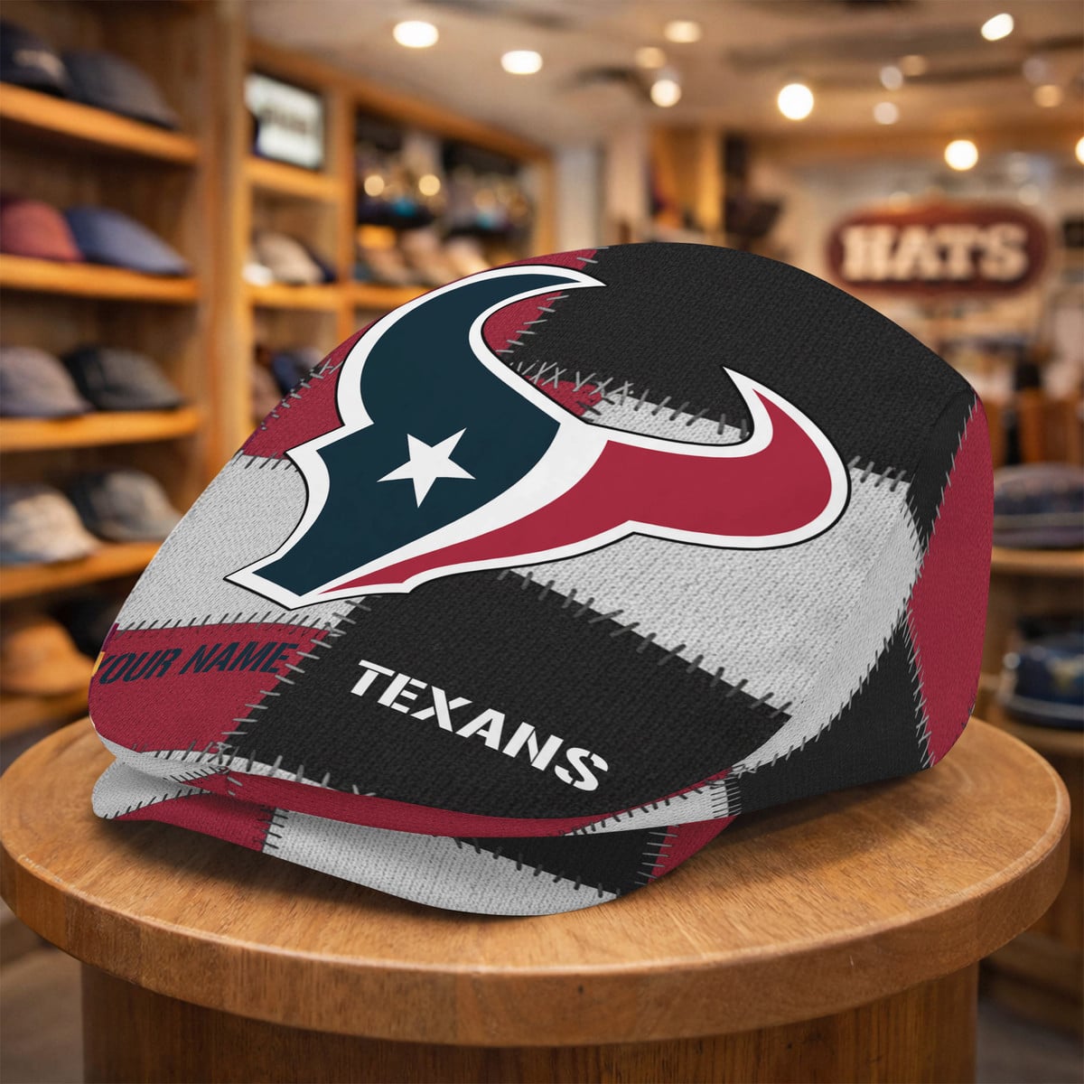 NFL x HOU Custom Name Jeff Cap HLP HLPHUONG