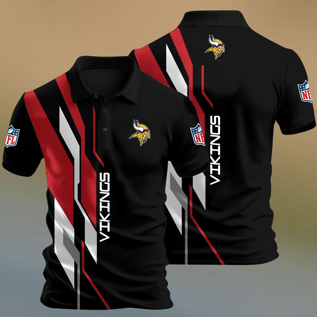 NFL x MIN Premium Polo Shirt HLP HLPHUONG