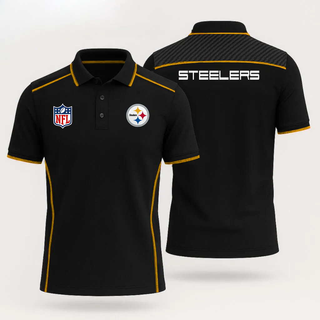 NFL x PIT Line Premium Polo Shirt HLP HLPHUONG