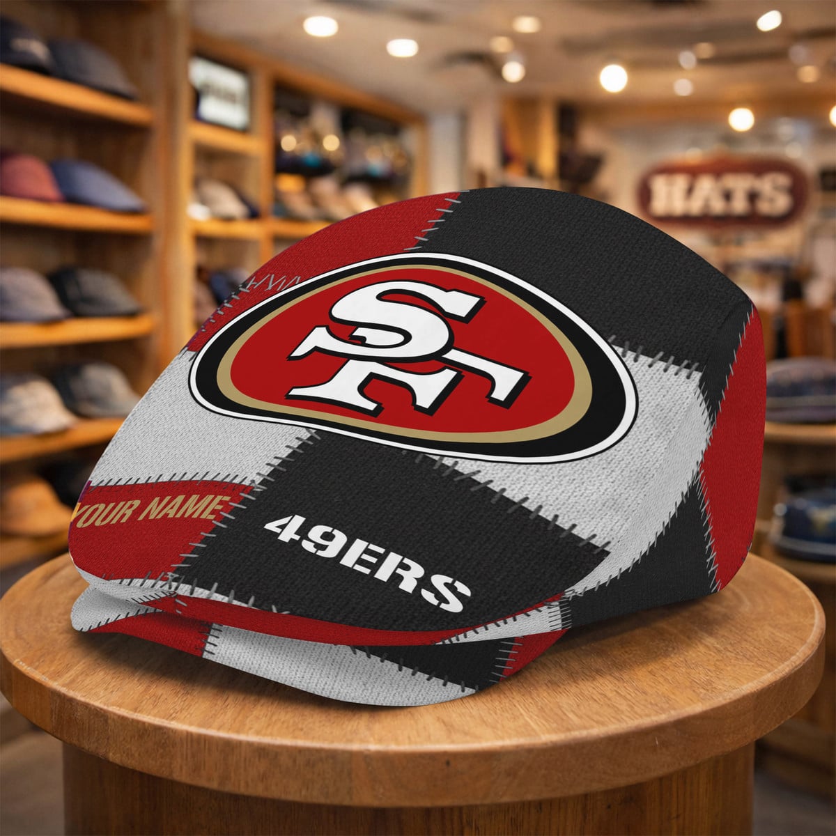 NFL x SF Custom Name Jeff Cap HLP HLPHUONG