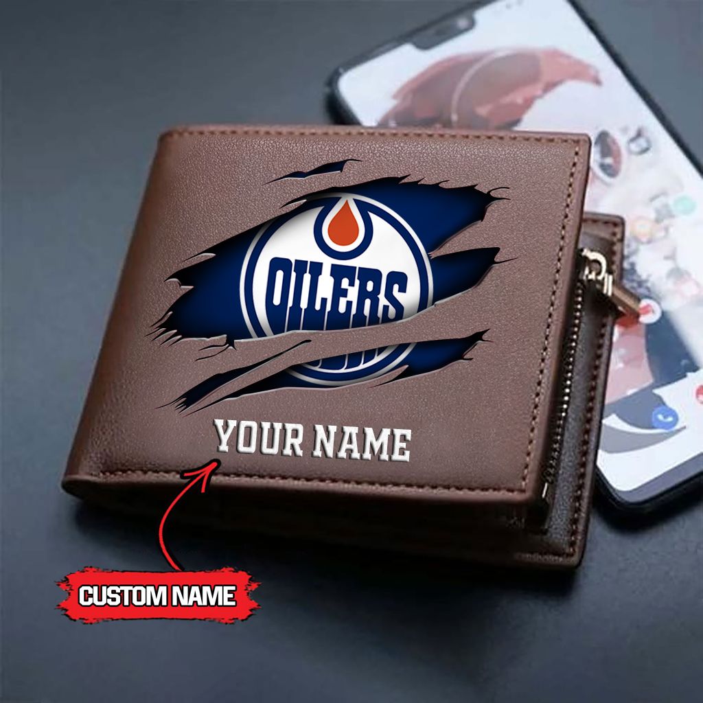 NHL x EO Custom Name Leather Wallet HLP HLPHUONG
