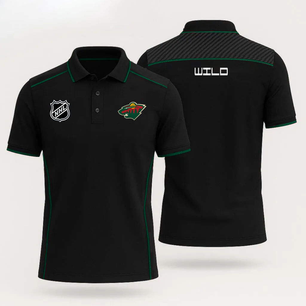 NHL x MIN Line Premium Polo Shirt HLP HLPHUONG