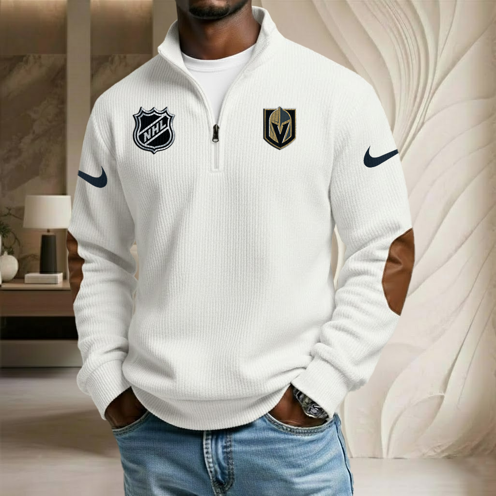 NHL x VEG Sport Team Stand Collar Half-zip Sweatshirt HLP HLPHUONG