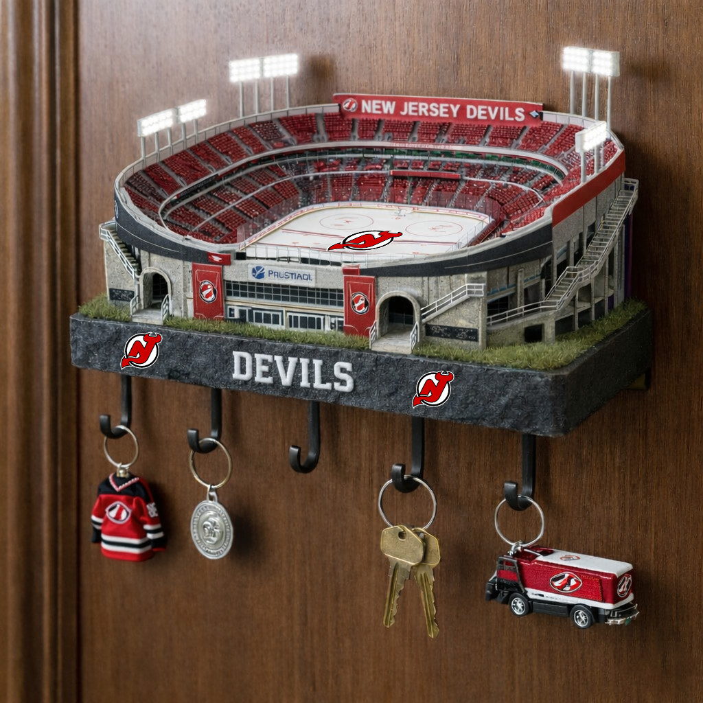 NJD x NHL Decorative Wall Key Organizer NAK CTKT