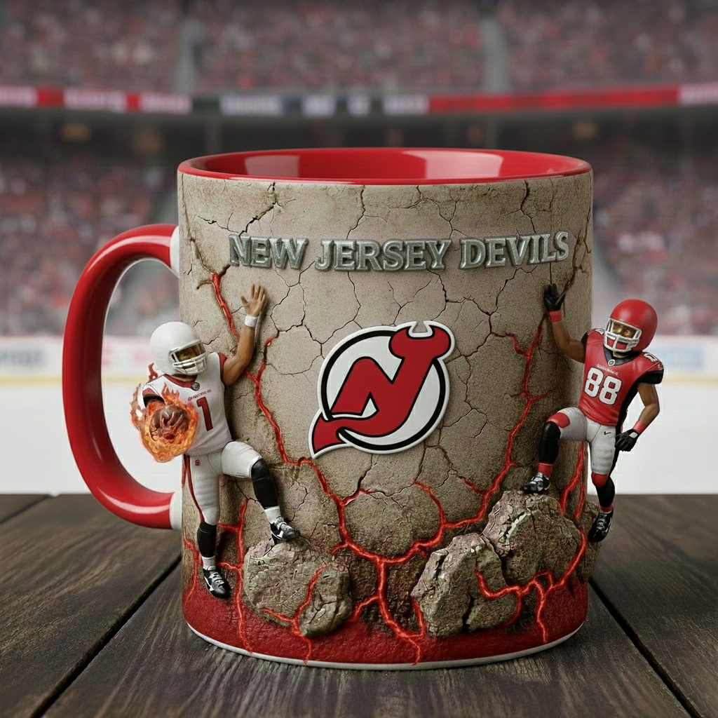 NJDx NHL Coffee Accent Mug - Personalized Gifts NAK CTKT