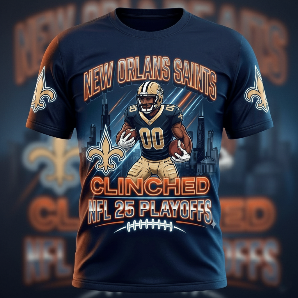 NOS x NFL Playoff Football Tee NAK CTKT