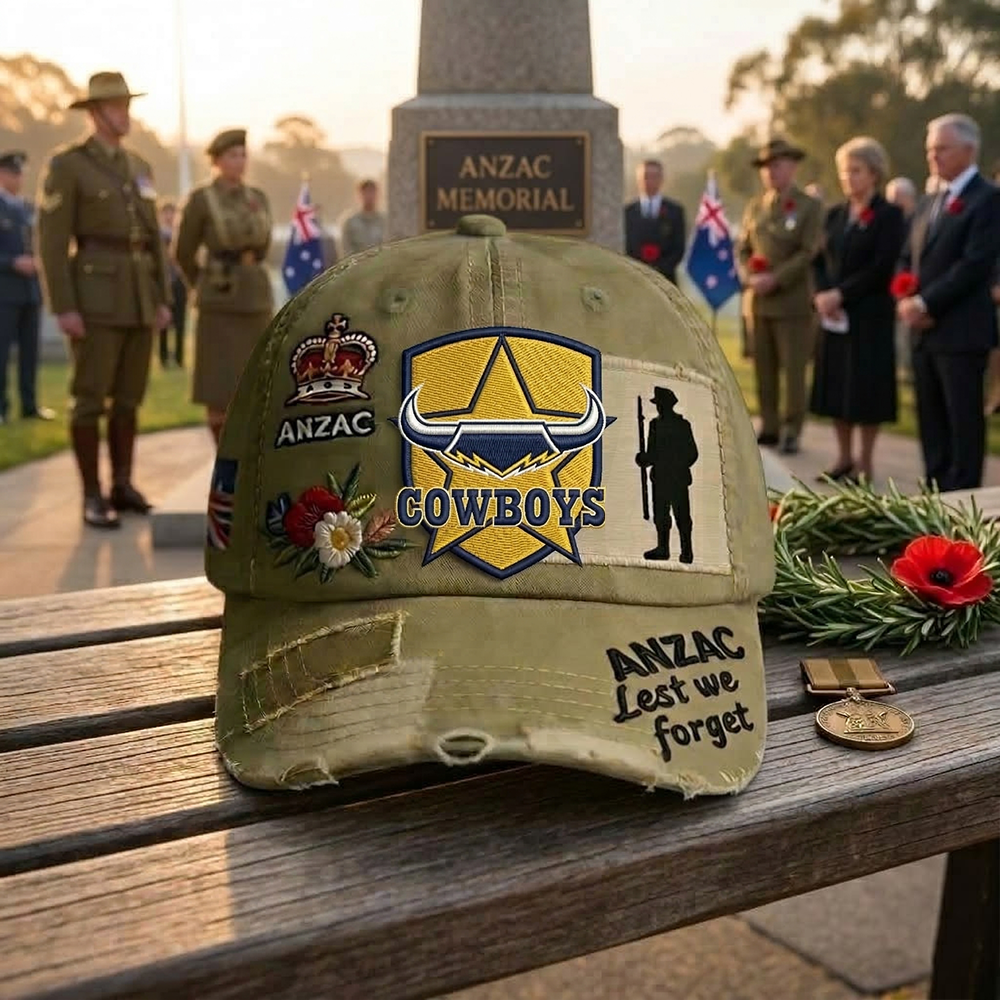 NQC x NRL Heritage Cap - 2026 ANZAC Remembrance NAK TTT