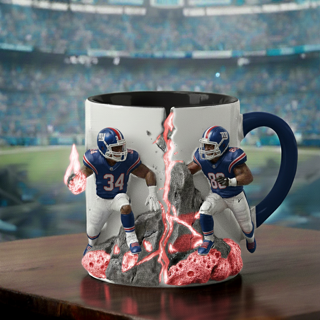 NYG x NFL Clash Mug - Personalized Gifts NAK CTKT