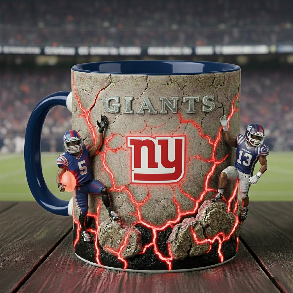 NYG x NFL Coffee Accent Mug - Personalized Gifts NAK CTKT