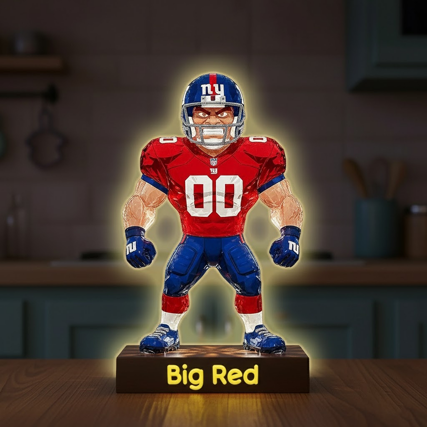 NYG X NFL Funny Characters Acrylic Light Box - Personalized Gifts NAK NHT