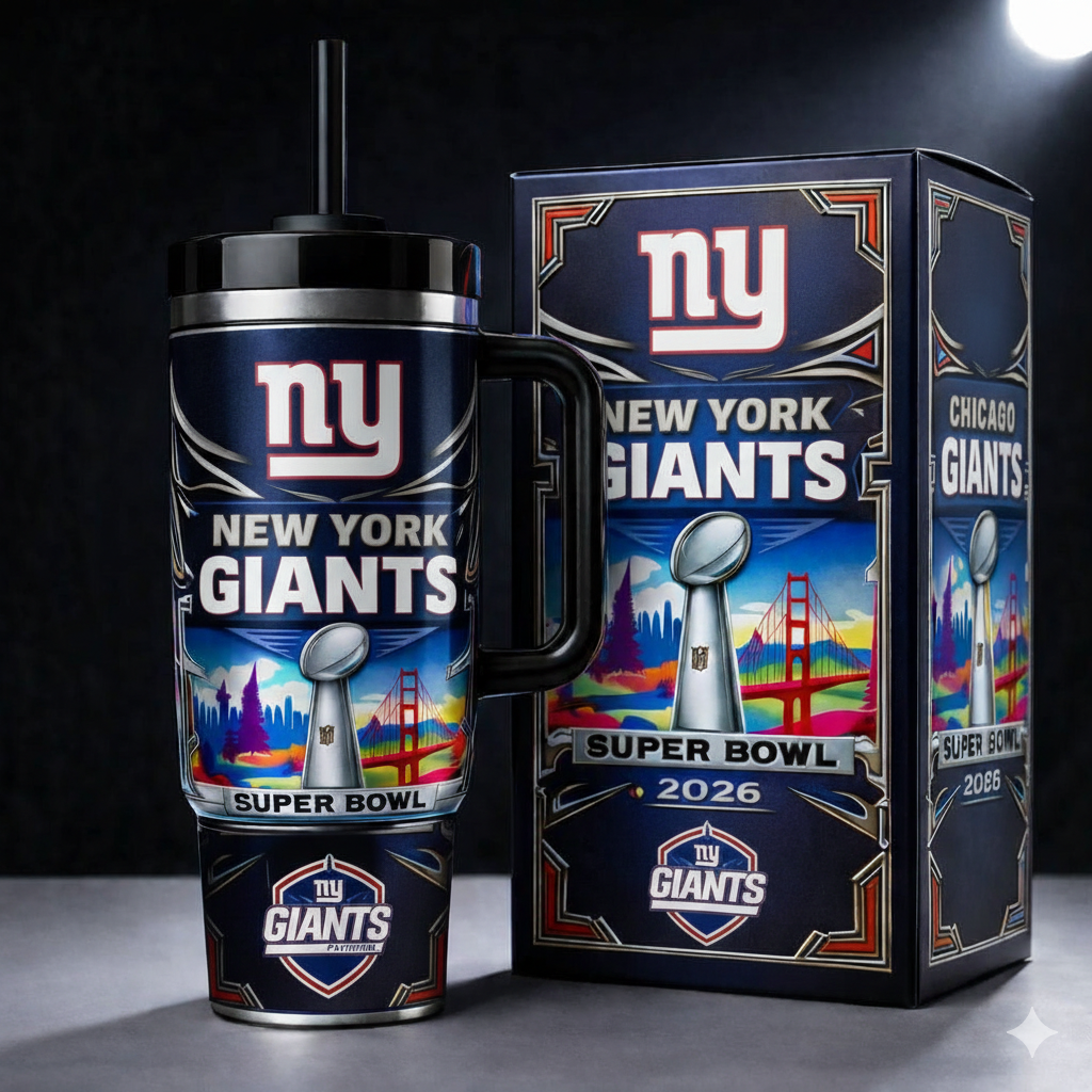 NYG x NFL remium Tumbler 40oz HY NAK CTKT