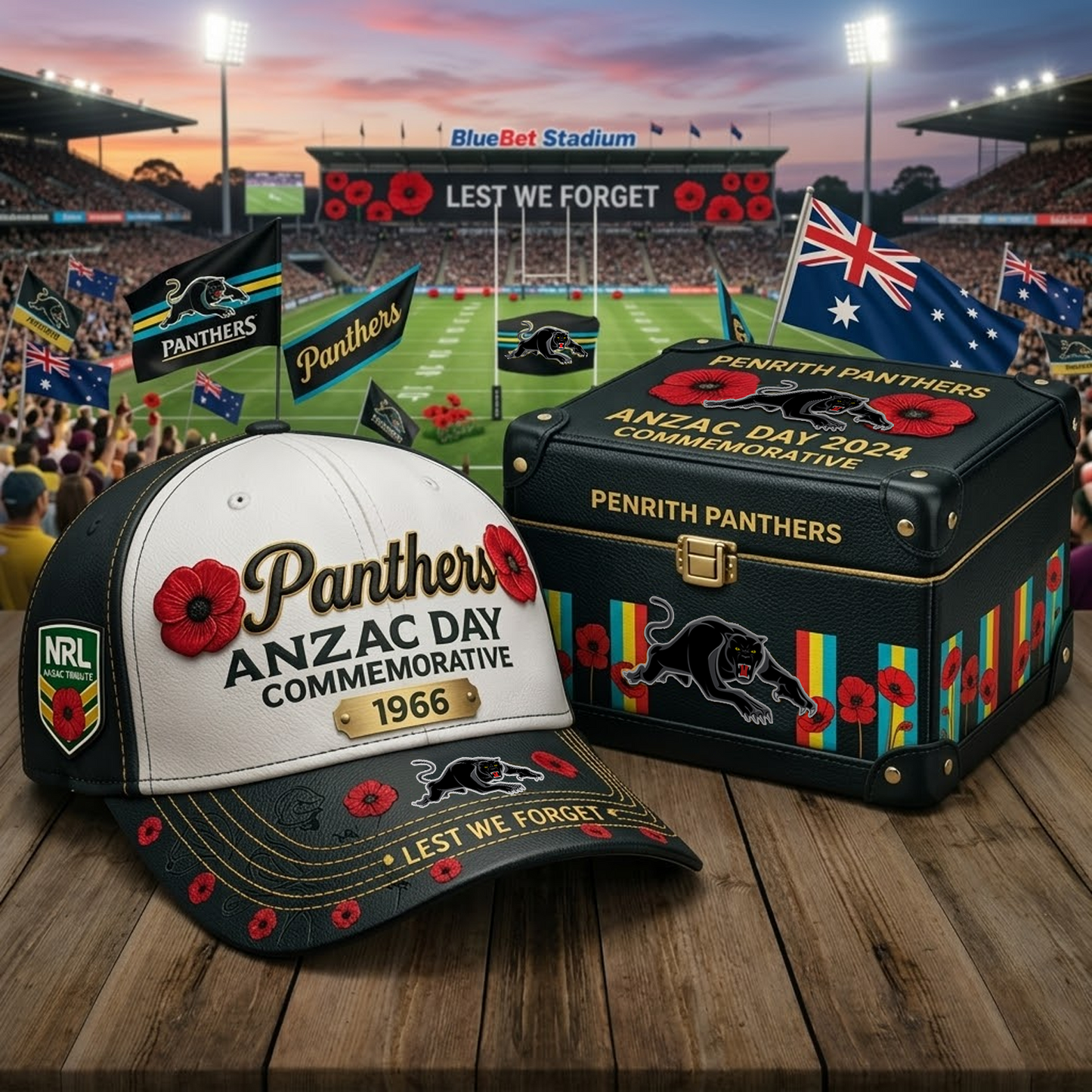 PEN x NRL ANZAC Day Commemorative Cap NAK NHT