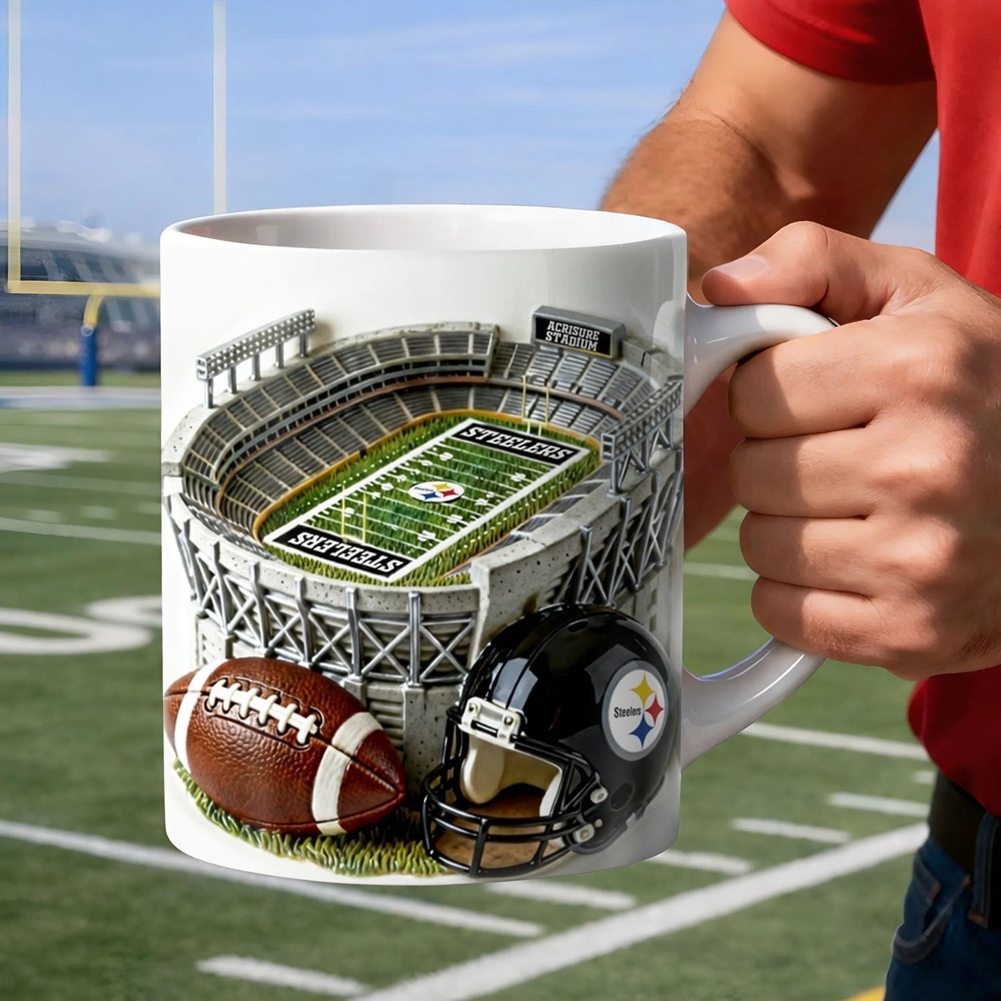 PIT x NFL Legend Stadium Game Day Mug NAK NHM