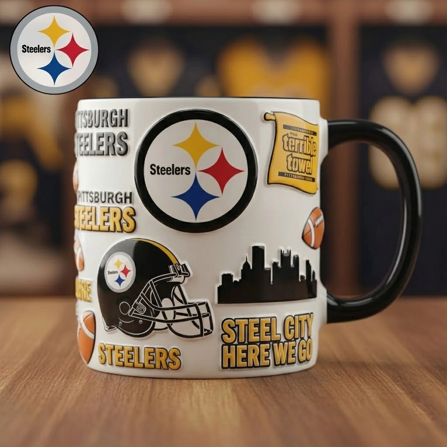 PIT X NFL PREMIUM MUG NAK NHT
