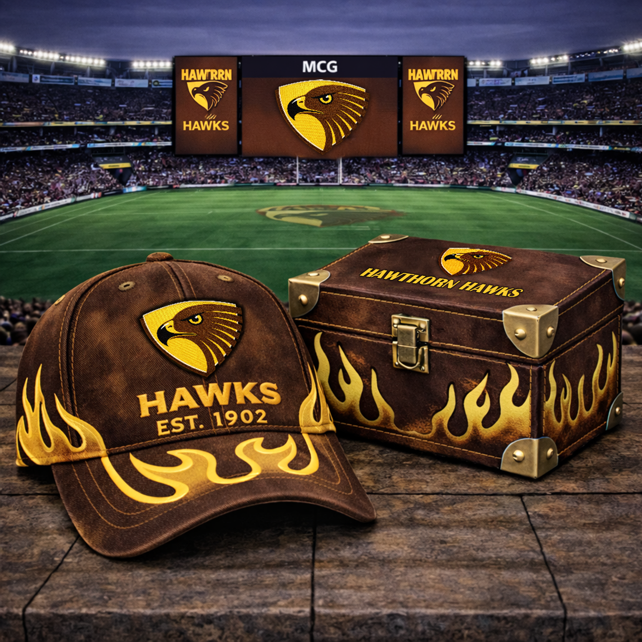 Premium AFL HH Flame Heritage Vintage Cap V13 NMD TTV