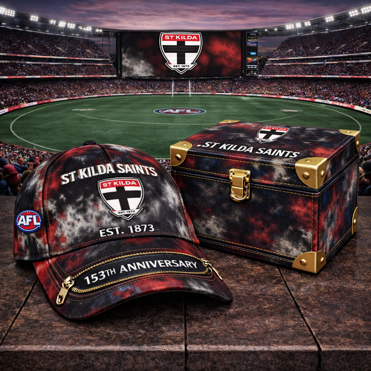 Premium AFL SK Anniversary Tie-Dye Heritage Zipper Cap V9 NMD TTV