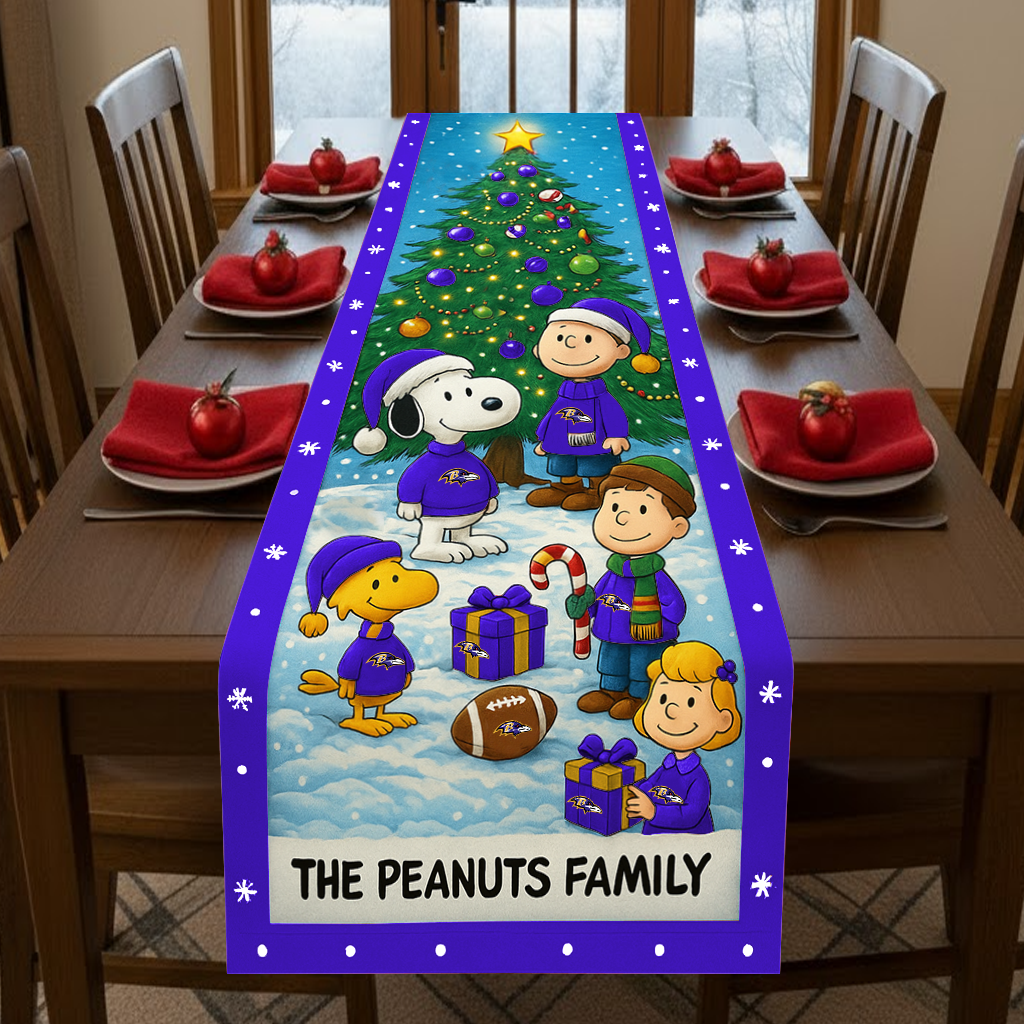 Premium NFL BAL x SNP Family Table Runner V1 NMD TTV