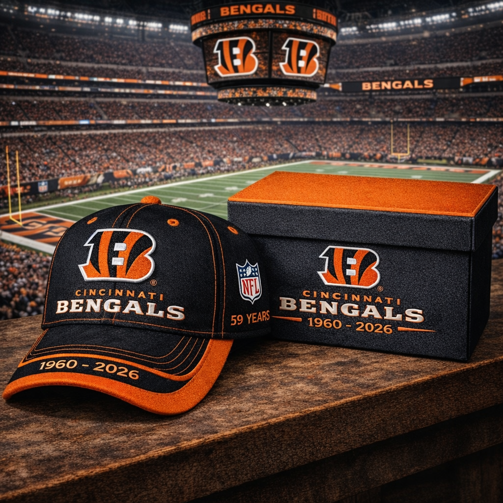 Premium NFL CIN Anniversary Hat V5 NMD CTKT