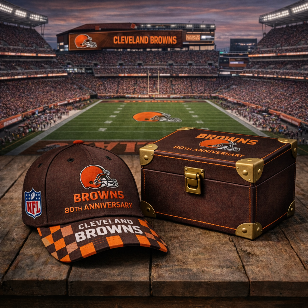 Premium NFL CLE Anniversary Hat V3 NMD CTKT