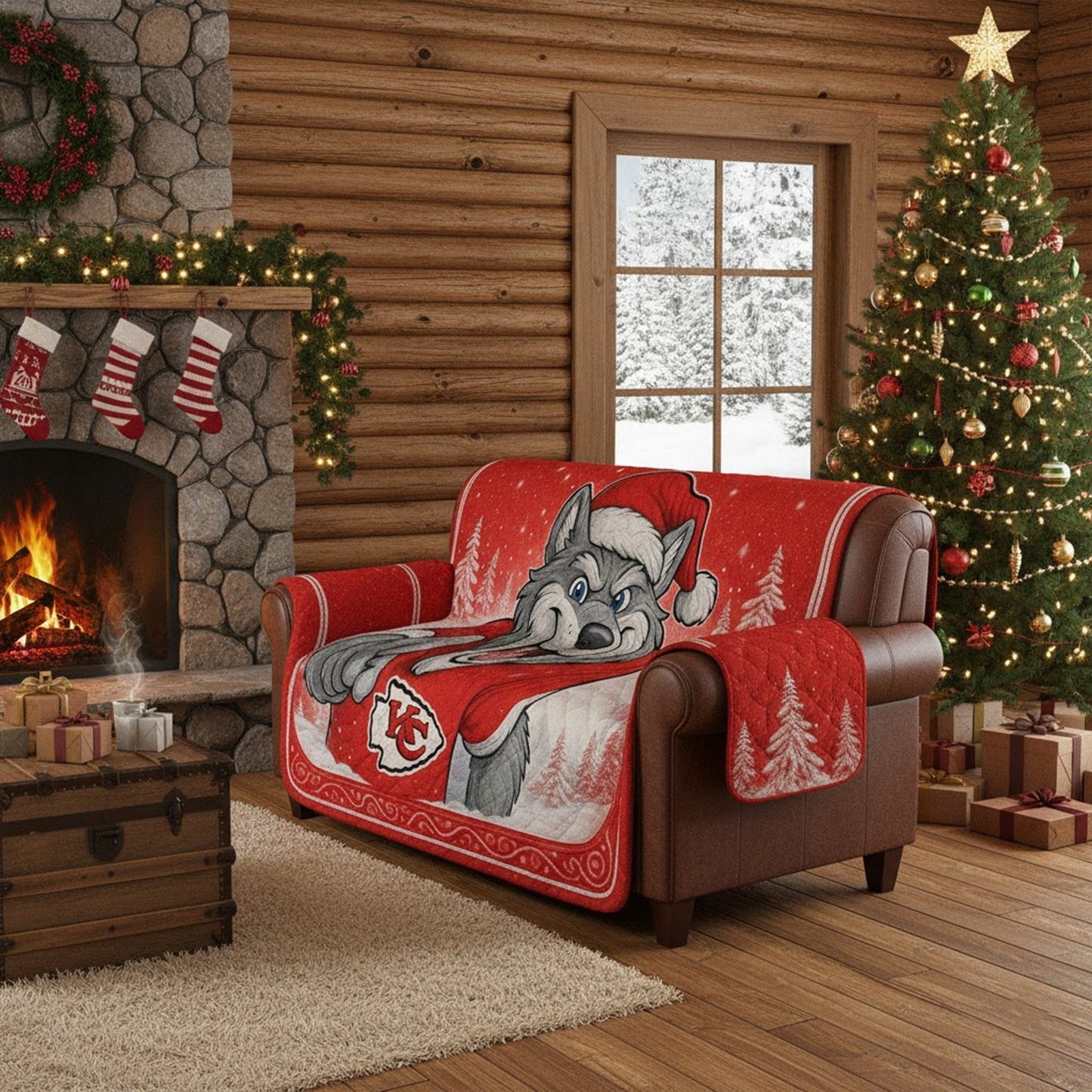Premium NFL KC Fleece Blanket V2 NMD NHM