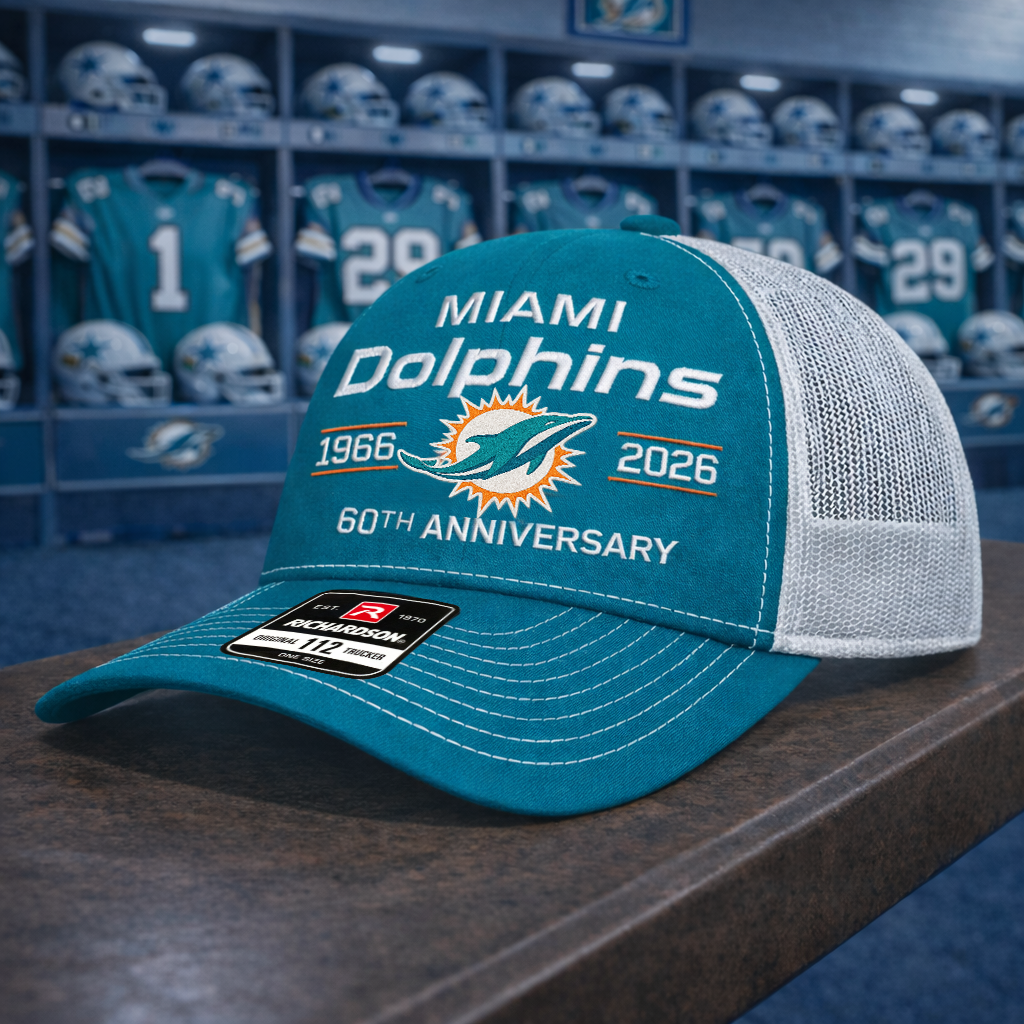 Premium NFL MIA Anniversary Trucker Hats V2 NMD 260226 TTV