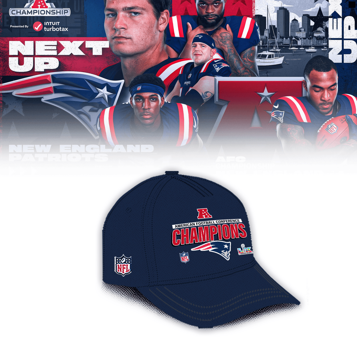 Premium NFL NEP Champions Cap V11 NMD TTV