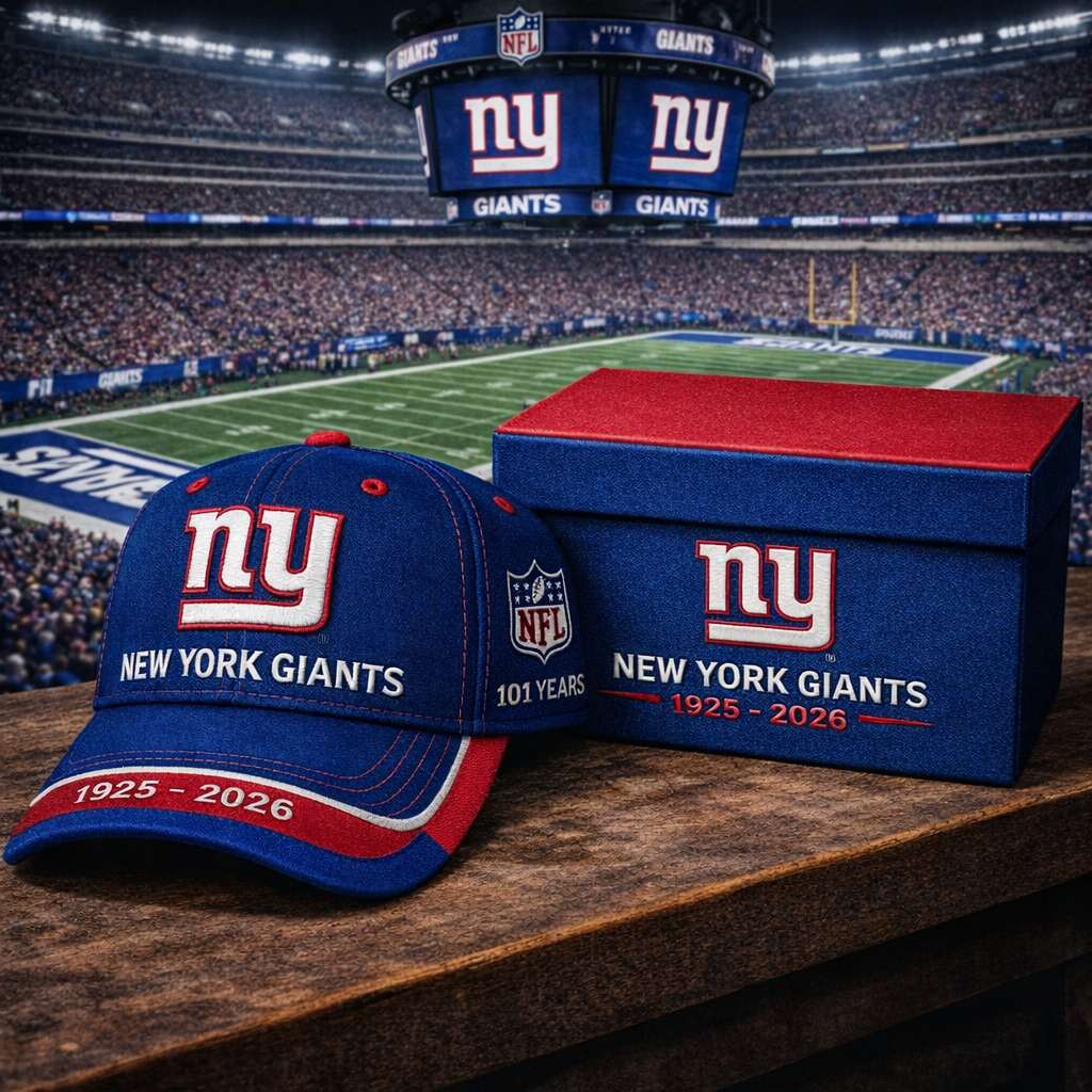 Premium NFL NYG Anniversary Hat V5 NMD CTKT
