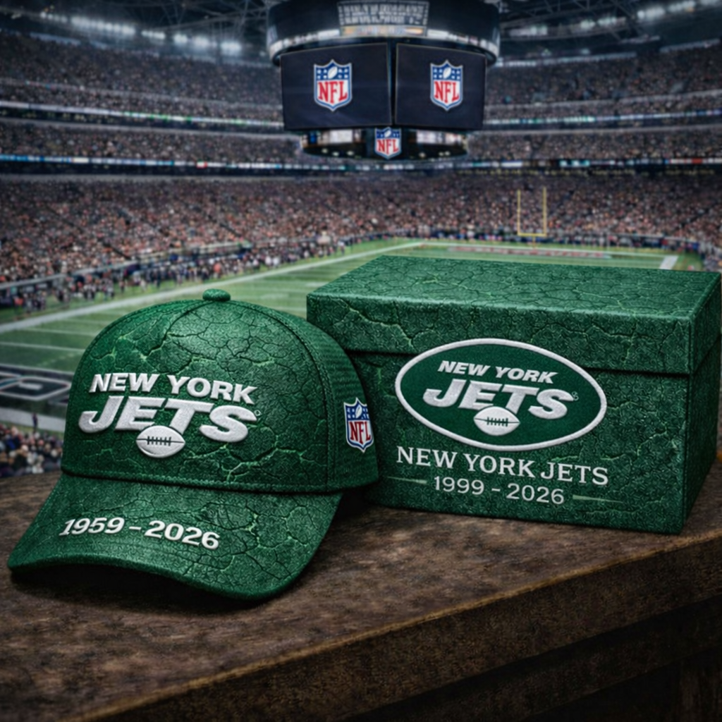 Premium NFL NYJ Vintage Crackle Anniversary Hat V6 NMD CTKT