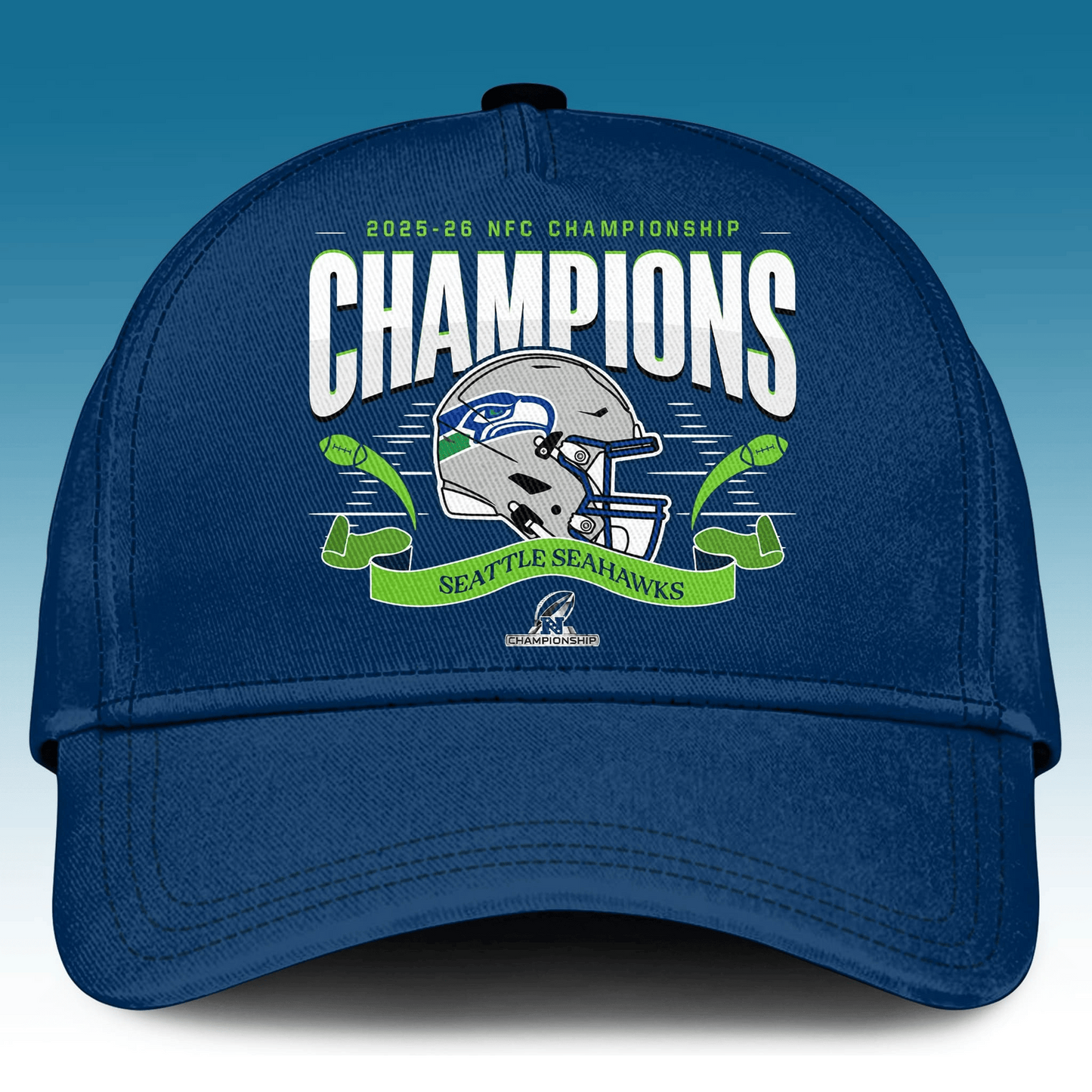 Premium NFL SEA Champions Cap V7 NMD TTV