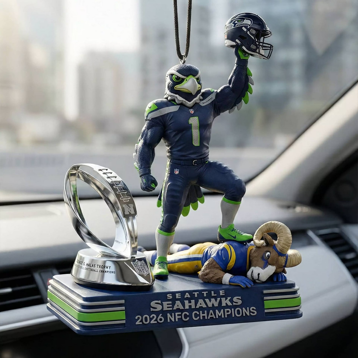 Premium NFL SEA Champions ORNAMENT V1 NMD TTV