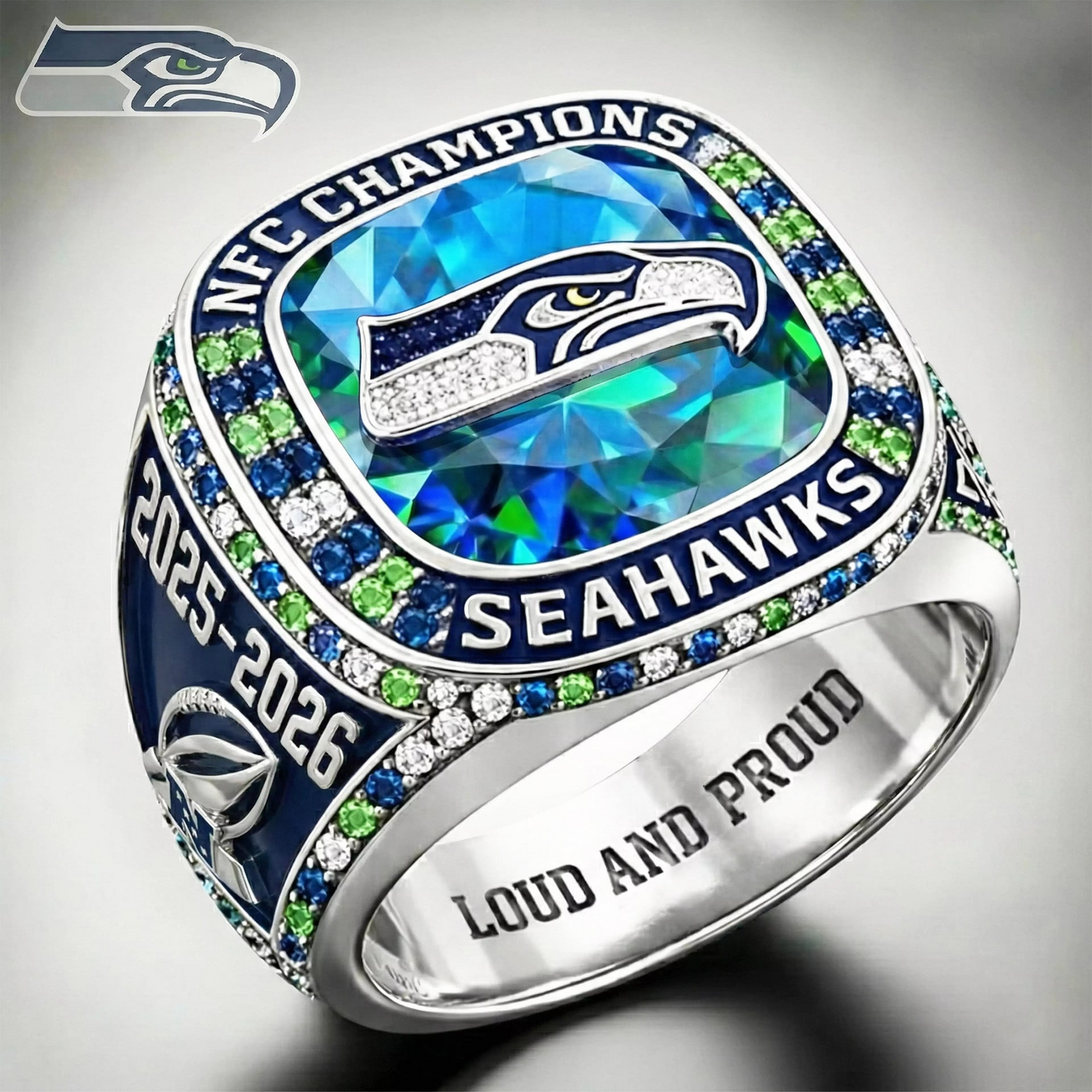 Premium NFL SEA Champions RING TULT V2 NMD TTV