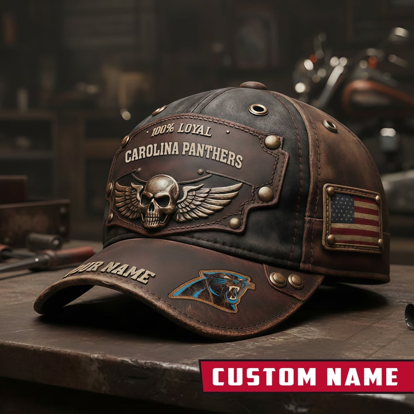 Premium NFL X CAR Harley-Davi Vintage Cap NDT NHM