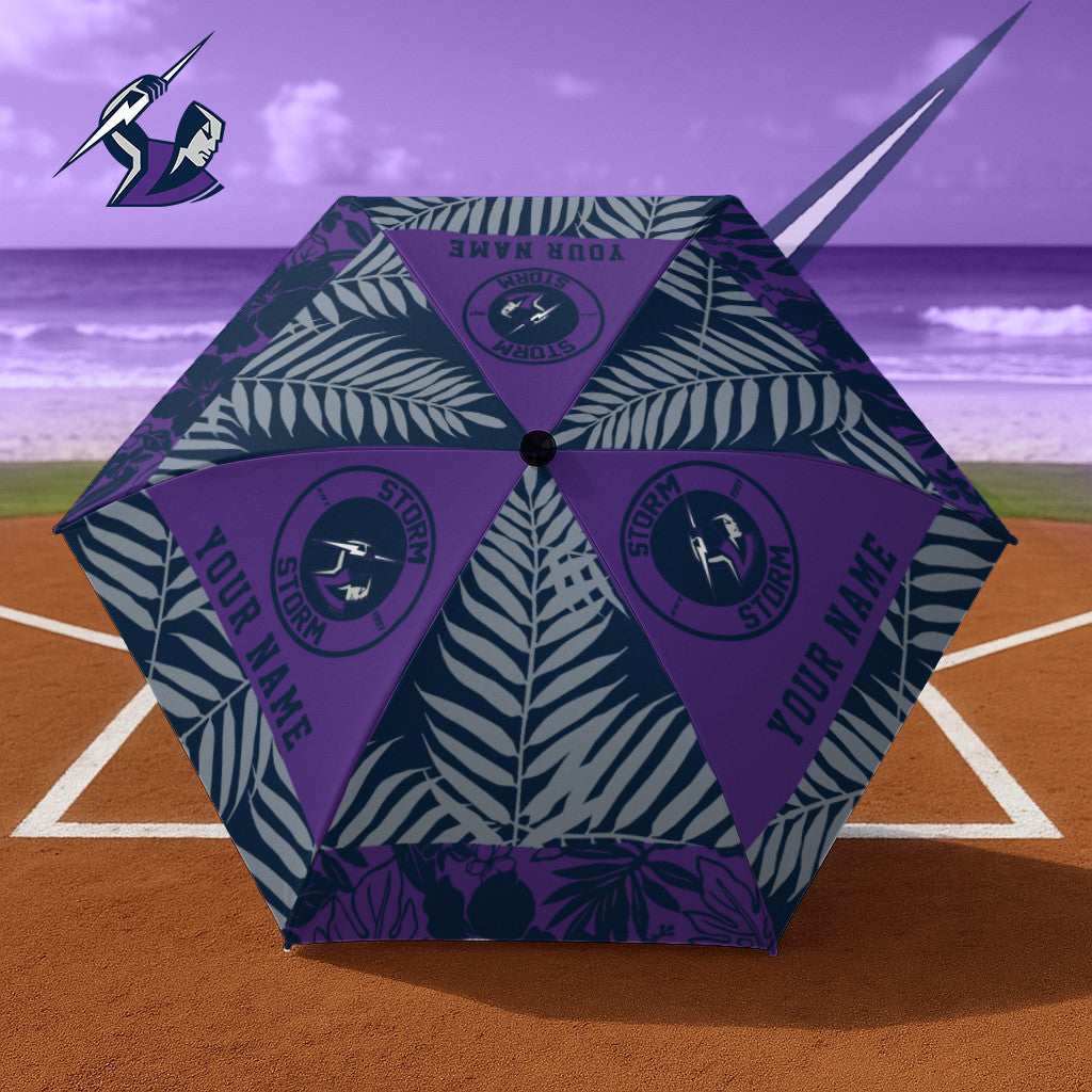 PREMIUM NRL X MS Umbrella Custom Name Gifts For Fans - Limited Edition NDT LVH