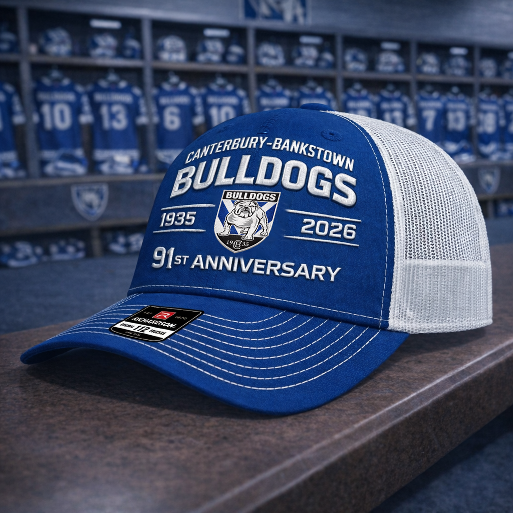 Premium NRL CB Anniversary Trucker Hats V2 NMD CTKT