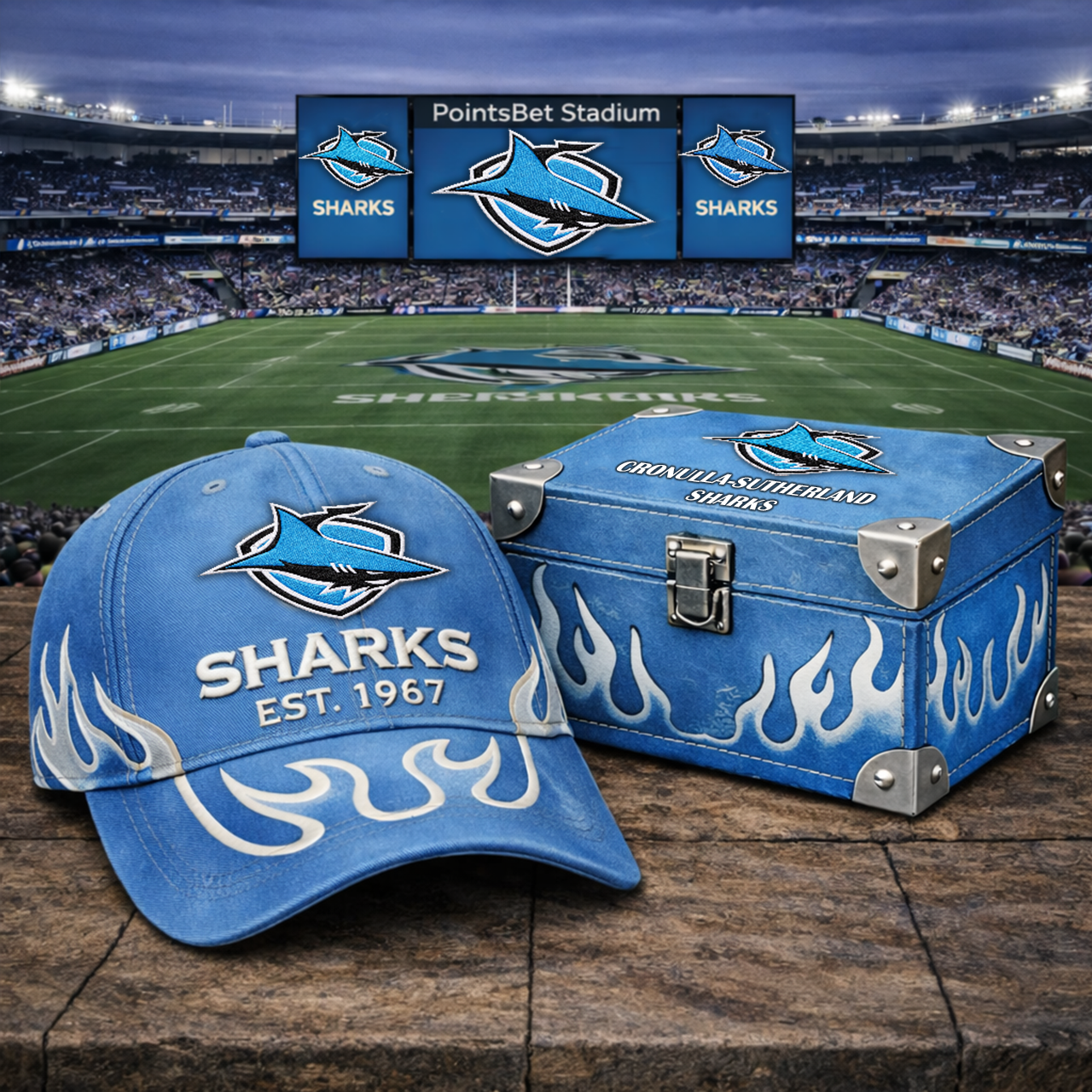 Premium NRL CSS Flame Heritage Vintage Cap V13 NMD TTV