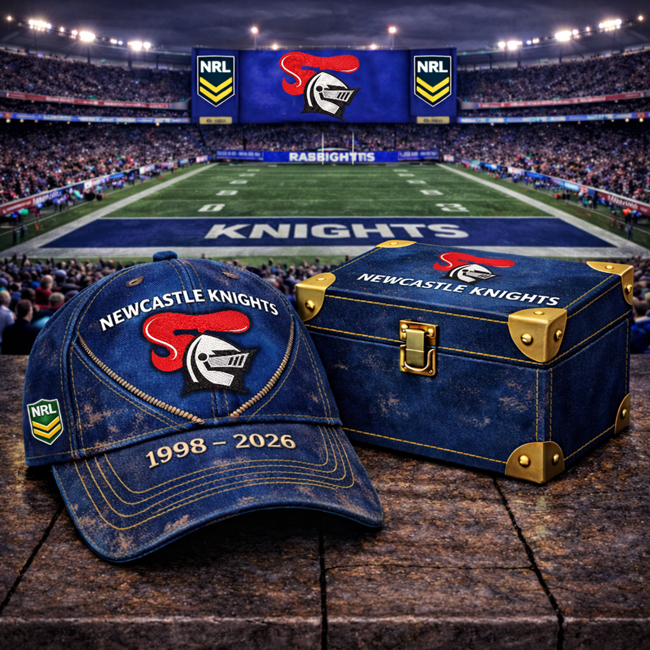Premium NRL KN Vintage Zipper Heritage Anniversary Cap V10 NMD TTV