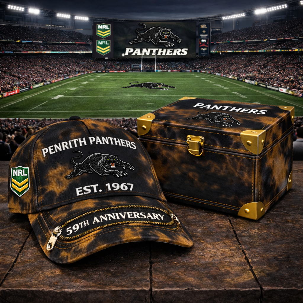 Premium NRL PP Anniversary Tie-Dye Heritage Zipper Cap V9 NMD TTV