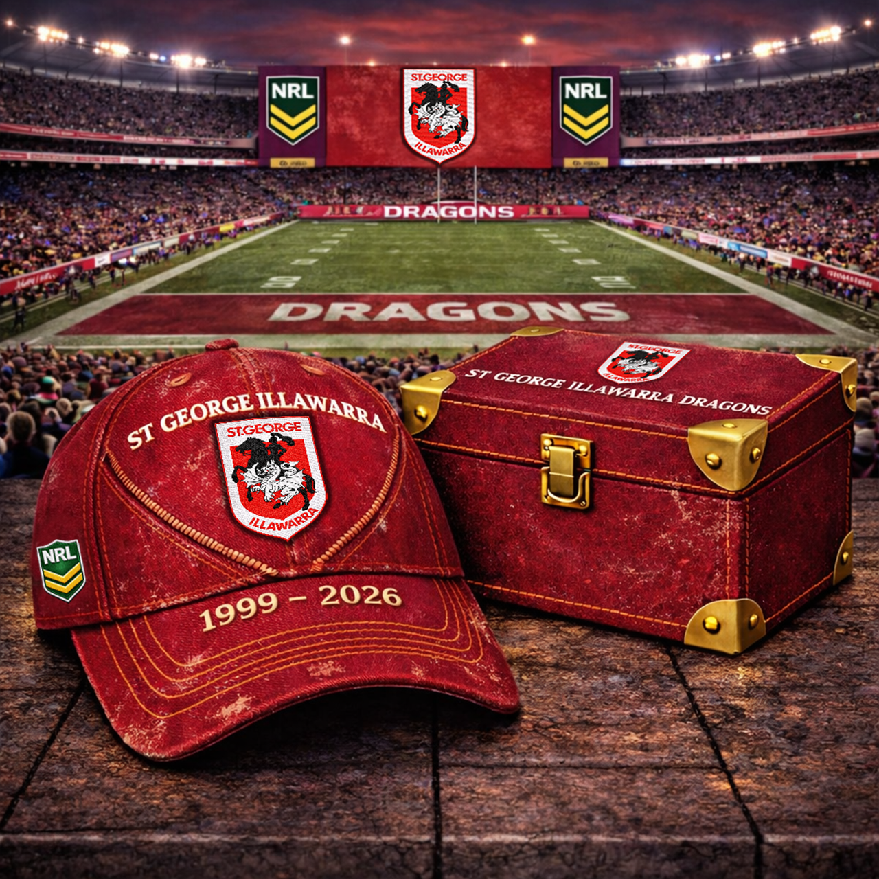 Premium NRL SGID Vintage Zipper Heritage Anniversary Cap V10 NMD TTV