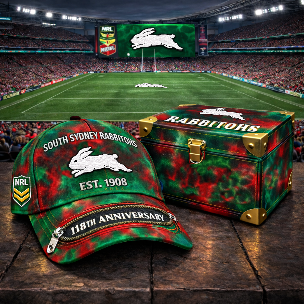 Premium NRL SSR Anniversary Tie-Dye Heritage Zipper Cap V9 NMD TTV