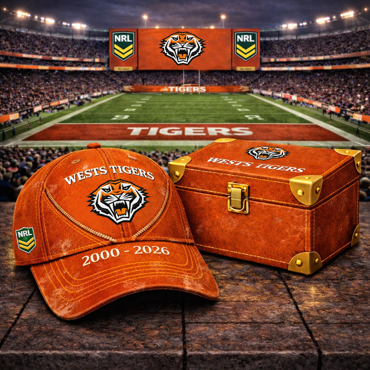 Premium NRL WT Vintage Zipper Heritage Anniversary Cap V10 NMD TTV
